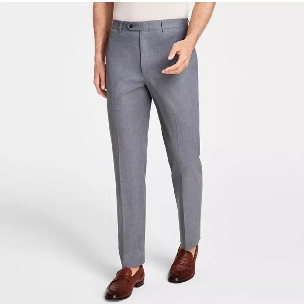 Michael Kors "Marvin” Men's Classic Fit Stretch Tan Suit Dress Pants - NWT
